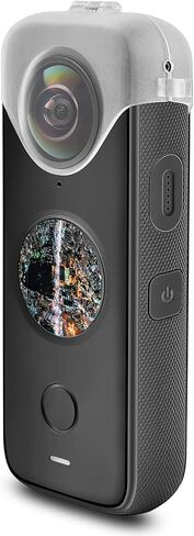 عدسة Hilitand لجهاز Insta360 One X2، غطاء عدسة كاميرا الحركة البانورامية واقي عدسة مضاد للسقوط ومضاد للخدش in Kuwait