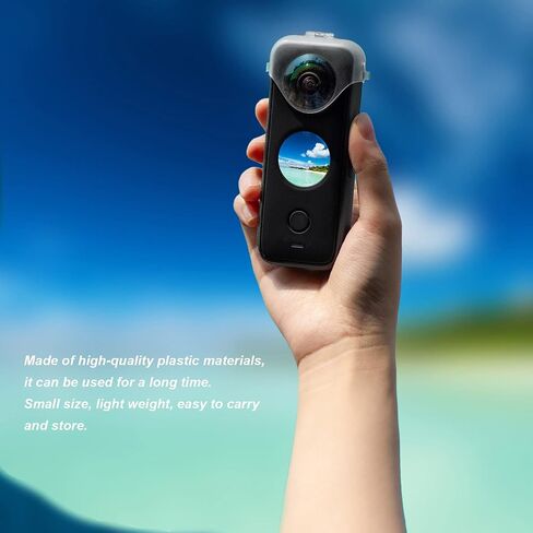 عدسة Hilitand لجهاز Insta360 One X2، غطاء عدسة كاميرا الحركة البانورامية واقي عدسة مضاد للسقوط ومضاد للخدش in Kuwait