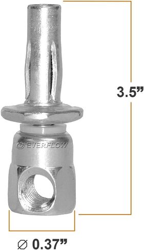 Sammys 8293957-25 SWXP 35 3/8" برغي أفقي جانبي X-Press لـ Purlin مصمم لشماعات الأنابيب، لا يتطلب الحفر المسبق، يوفر الوقت، لمسة نهائية من الصلب الكهربائي والزنك (25 عبوة)، عبوة من 25 قطعة، 25 قطعة in Kuwait