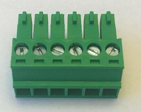 New for 5Pcs 6 Pin - 3.5mm Pluggable Quick Connector - Terminal Block - Phoenix Plug, 300V 8A in Saudi Arabia