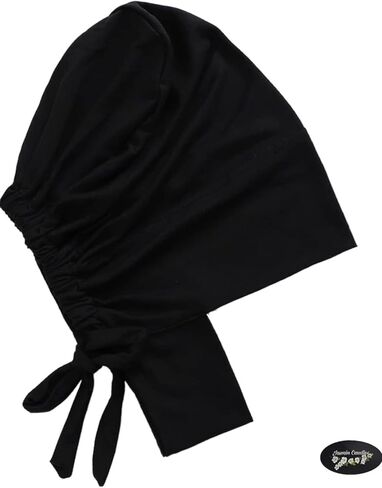 Solid Color 5- Pack Full Cover Inner Hijab Cap. Under Scarf Cap for Muslim Women. Dark Gray,Gray,Black, Coffee and Beige Color Inner Hijab Cap… in Kuwait