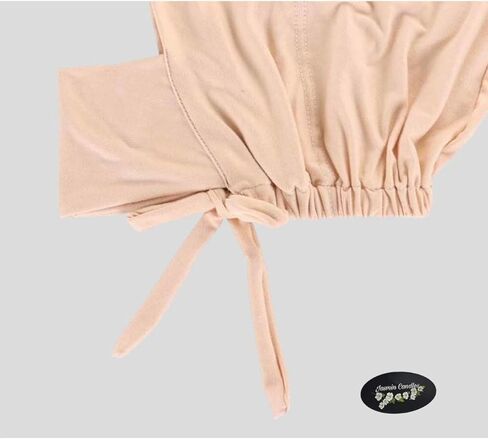 Solid Color 5- Pack Full Cover Inner Hijab Cap. Under Scarf Cap for Muslim Women. Dark Gray,Gray,Black, Coffee and Beige Color Inner Hijab Cap… in Kuwait