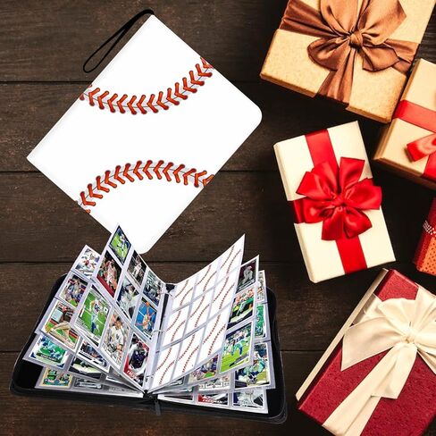 900 Pockets Basketball Card Binder, Trading Card Holder with Sleeves Card Collectors Album, Fit for Basketball Cards Football Cards Baseball Soccer Hockey Sport Trading Cards, MTG, TCG in Kuwait