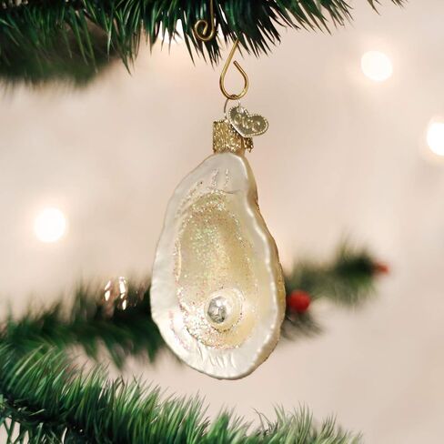 Old World Christmas Sunrise Shell Glass Blown Ornament for Christmas Tree in Kuwait