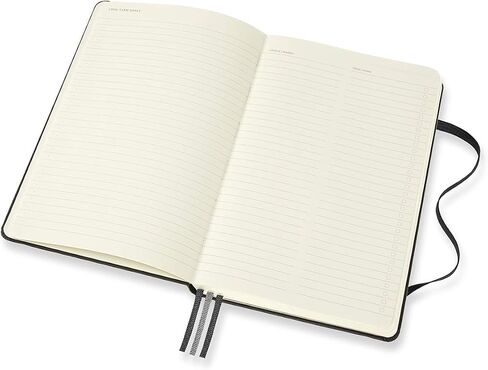 Moleskine PRO Project Planner، غلاف صلب، مقاس XL (7.5 بوصة × 9.5 بوصة)، أسود، 288 صفحة in Saudi Arabia