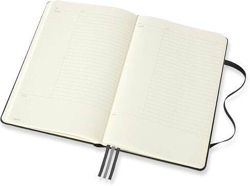Moleskine PRO Project Planner، غلاف صلب، مقاس XL (7.5 بوصة × 9.5 بوصة)، أسود، 288 صفحة in Saudi Arabia