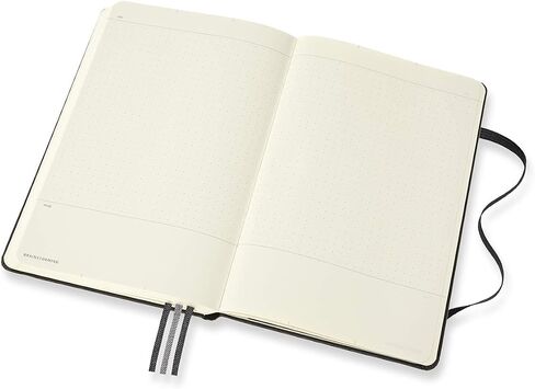 Moleskine PRO Project Planner، غلاف صلب، مقاس XL (7.5 بوصة × 9.5 بوصة)، أسود، 288 صفحة in Saudi Arabia