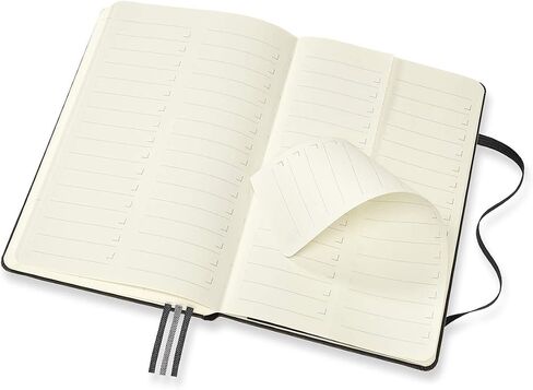 Moleskine PRO Project Planner، غلاف صلب، مقاس XL (7.5 بوصة × 9.5 بوصة)، أسود، 288 صفحة in Saudi Arabia