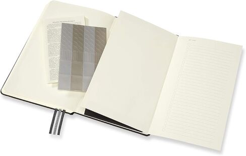 Moleskine PRO Project Planner، غلاف صلب، مقاس XL (7.5 بوصة × 9.5 بوصة)، أسود، 288 صفحة in Saudi Arabia