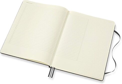 Moleskine PRO Project Planner, Hard Cover, XL (7.5" x 9.5") Black, 288 Pages in Saudi Arabia