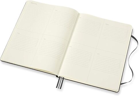 Moleskine PRO Project Planner, Hard Cover, XL (7.5" x 9.5") Black, 288 Pages in Saudi Arabia