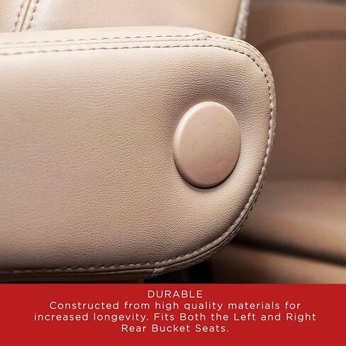 غطاء غطاء مسند الذراع لمركبات مختارة من جنرال موتورز - يستبدل مسمار تقليم مقبض المقعد الخلفي الأيسر أو الأيمن 15279691 - رمادي in Kuwait