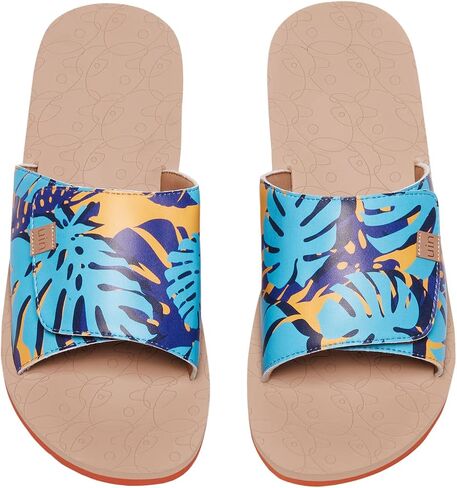 UIN Men's Flip Flops Thong Sandals Beach Summer Casual Art Painted Travel Comfort Slippers Blanes in Saudi Arabia