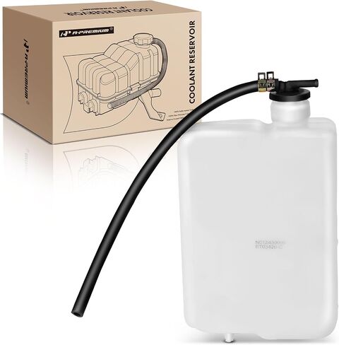 A-Premium Engine Coolant Overflow Recovery Expansion Tank with Cap Compatible with Toyota 4Runner 1996-2002, with Hose, Replace# 1647075030 in Saudi Arabia