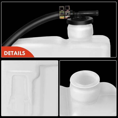 A-Premium Engine Coolant Overflow Recovery Expansion Tank with Cap Compatible with Toyota 4Runner 1996-2002, with Hose, Replace# 1647075030 in Saudi Arabia