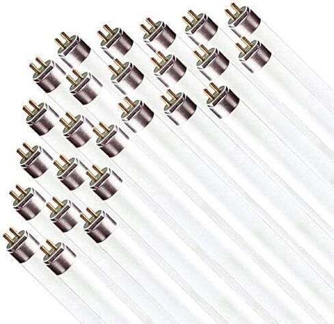 Circle (6 Pack F17T8/841 17W 24 Inch T8 Fluorescent Tube Light Bulb, 4100K Cool White, Medium Bi-Pin (G13) Base, 17 Watt T8 Light Bulbs in Saudi Arabia