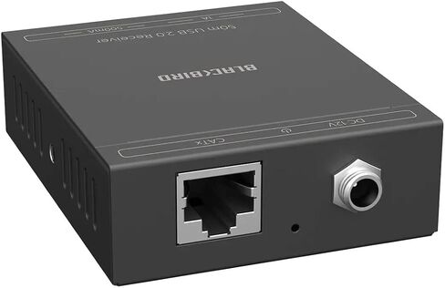 موسع Monoprice Blackbird 4-Port USB 2.0 فوق Cat5e/Cat6-50 مترًا (164 قدمًا) التوصيل والتشغيل، بدون محرك، يدعم ما يصل إلى 480 ميجابت في الثانية، لنظام التشغيل Windows وMacOS وAndroid وLinux in Saudi Arabia