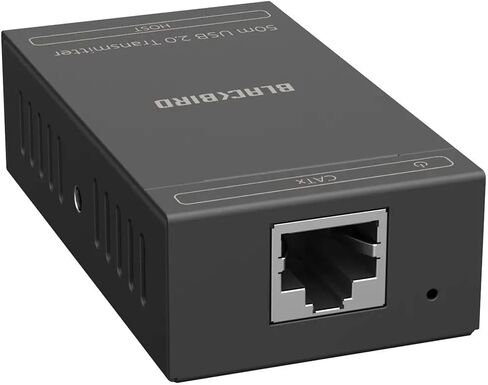 موسع Monoprice Blackbird 4-Port USB 2.0 فوق Cat5e/Cat6-50 مترًا (164 قدمًا) التوصيل والتشغيل، بدون محرك، يدعم ما يصل إلى 480 ميجابت في الثانية، لنظام التشغيل Windows وMacOS وAndroid وLinux in Saudi Arabia