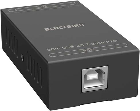 موسع Monoprice Blackbird 4-Port USB 2.0 فوق Cat5e/Cat6-50 مترًا (164 قدمًا) التوصيل والتشغيل، بدون محرك، يدعم ما يصل إلى 480 ميجابت في الثانية، لنظام التشغيل Windows وMacOS وAndroid وLinux in Saudi Arabia