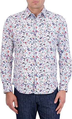 Robert Graham Men's Bavaro Long-Sleeve Button-Down Shirt in Saudi Arabia