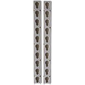 2 Pack Horse Plastic Keyhole Track Rail (ABS)