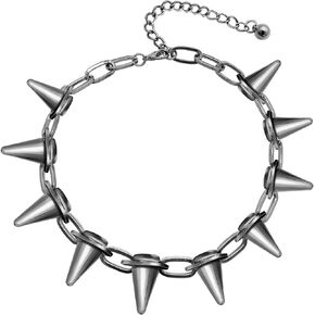 Streetwear Punk Rivets Choker Necklace