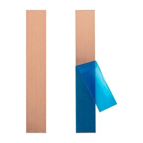 Copper Flat Bar Stock - Copper Bar Stock, 6" x 1" x 0.12", 2PCS C110 Copper Flat Bar