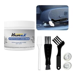 Horex Automotive White Lithium Grease 50ml Multi-Purpose Lubricant Set Car Door Handle Hinge Seat Slide Sunroof Sliding Door Prevent Rust Corrosion Lubrication for Trailer Garage Marine Machine