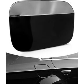 Fuel Gas Tank Cap Cover Fit for VW Volkswagen Passat 2012 2013 2014 2015 2016 2017 2018, Fuel Filler Door Lid Replace 561809857, Black