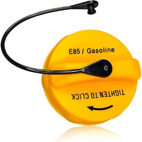 E85 Gas Cap, Fuel Cap Replacement OEM#52030379AA 4766580AB,Fuel Tank Filler Cap Compatible with Chrysler Jeep Dodge -2011-2019 Journey, 2014-2017 Cherokee, 2011-2013 Grand Cherokee and More