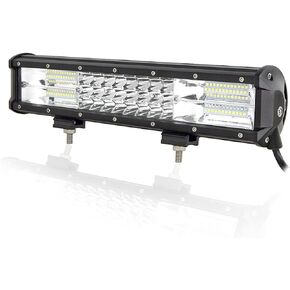 Willpower 45 inch 612W LED Light Bar Triple Row Spot Flood Combo Beam Off Road Driving Lights Waterproof Work Light for Jeep Trucks SUV ATV UTV Boat Lights,12V 24V