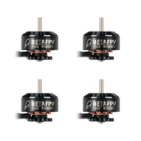 BETAFPV 4pcs 1103 8500KV Brushless Motor 3S FPV Drone Motor Compatible for F4 2-3S 20A AIO Flight Controller GF 2015 2-Blade Propeller Meteor85 Cetus X Pavo20 Quadcopter Frame