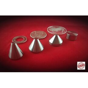 3 Stainless Steel Stabilizing Folding Cones(20,30,40 Degrees) Plus 1 Spacer