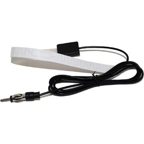 ZHOL New Am/Fm Antenna Car Hidden Windshield Window Glass Adhesive Mount Antenna Aerial for Vehicle Truck SUV Car Stereo Antenna Audio Head Unit CD Media Receiver
