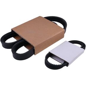 Drive & Alternator Belt Set 6675837 6726898 Compatible with Bobcat 753 763 773 S150 S160 S175 S185 T180 T190