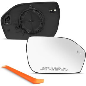Compatible with Ford Explorer Passenger Side Mirror Replacement 2020 2021 2022 2023 2024, Right Side Mirror Glass Power Heated, with Blind Spot Detection, LB5Z17K7070B, LB5Z17K7070E