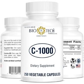 Bio-Tech - C-1000 250 Veggie Capsules