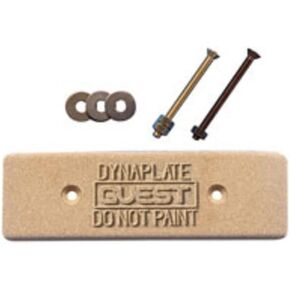 Guest 4012 Marine Hull Bonding and Grounding Dynaplate Silver, Giant 12"