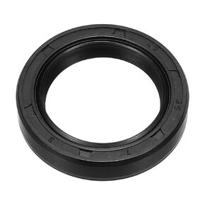 PATIKIL Oil Seal, TC 25mm x 35mm x 7mm Nitrile Rubber Cover Double Lip Spring Loaded Oil Shaft Seal for Bearing Shaft, Black