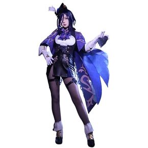 KIRA KIRA Clorinde Cosplay Costumes Doki R Game Genshin Impact Fontaine Clorinde Cosplay Costume for Halloween