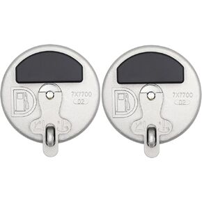 7X7700 3497059 Locking Fuel Cap For Caterpillar CAT Excavator M312 M313 M315 E320B E312C E314C E313C E321D 515 525 525B 320 311D 312D 323D 321D Dozer D3C D6R D5C D6D D6K D7G (2Pack)