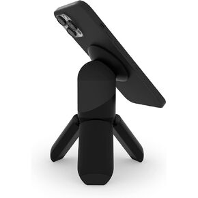 STM MagPod - حامل ثلاثي iPhone MagSafe - حامل iPhone قابل للتعديل للحصول على زوايا مشاهدة مثالية وصور سيلفي ومدونات الفيديو - أرجل قابلة للسحب لسهولة التخزين وسهولة الحمل - أبيض (stm-935-326Y-01)