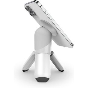 STM MagPod – iPhone MagSafe Tripod – Adjustable iPhone Mount for Optimal Viewing Angles, Selfies and Vlogging – Retractable Legs for Easy Storage and Portability - Black (stm-935-326Y-02)