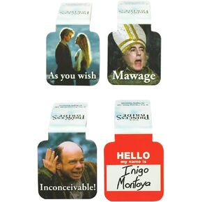 Ata-Boy Princess Bride Bookmark, Princess Bride Movie Magnetic Bookmarks (4 Set) Princess Bride Gifts & Merchandise
