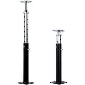 2 Pack Basement Floor Jack 20" - 33" Adjustable Jack Adjustable Support Beam House Jack Post - Suitable for Cellar Ceilings, Underground Passage, basements, Underground bunkers