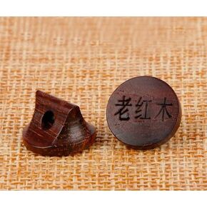 LANDTOM Concert-level Wood Erhu Bridges Old Redwood Erhu Fittings Erhu Instrument Musical Instrument Parts (2pcs)