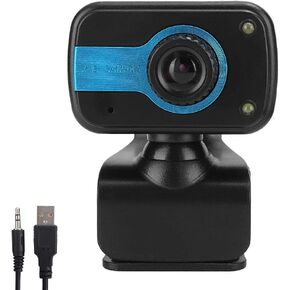 Video Webcam, Computer Camera Live Streaming Webcam with Built-in Microphone, Widescreen Video Webcam for Windows 2000 / XP / Win7 / Win8