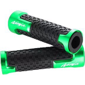 7/8" 22mm CNC Motorcycle Handlebar Grips for Ninja 400 650 ZX6R ZX9R ZX10R ZX12R ZX14R