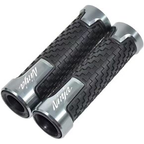 7/8 "22 مللي متر CNC دراجة نارية المقود القبضات للنينجا 400 650 ZX6R ZX9R ZX10R ZX12R ZX14R