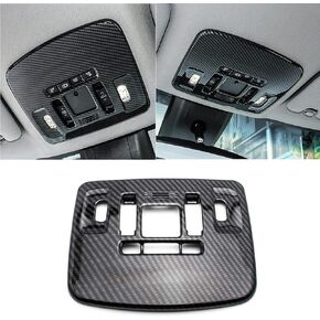 Xotic Tech Reading Dome Map Light Cover Trim, Carbon Fiber Pattern, Compatible with Camry 2018-2024 (with Panoramic Moonroof Only)